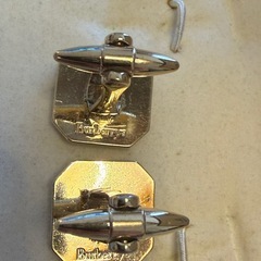 BURBERRY LONDON ノバチェック カフスボタン バーバリー ケース付の画像
