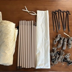 タープ　ワークマン　ペンタゴンタープの画像