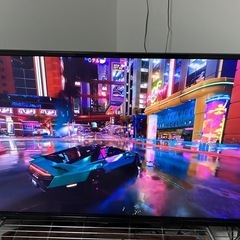 43型 4Kテレビの画像