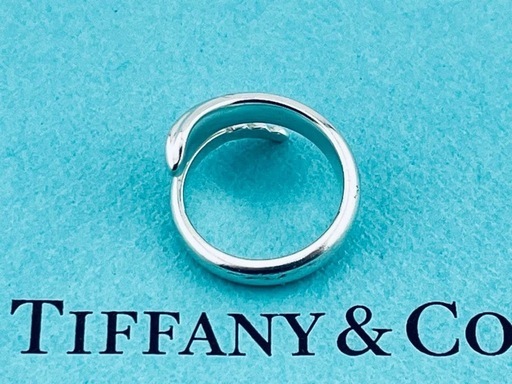 Old Tiffany スネークリング  9号 