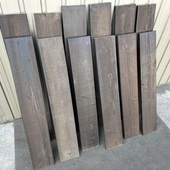 杉板　12枚　赤身　防腐剤　幅 120  の画像