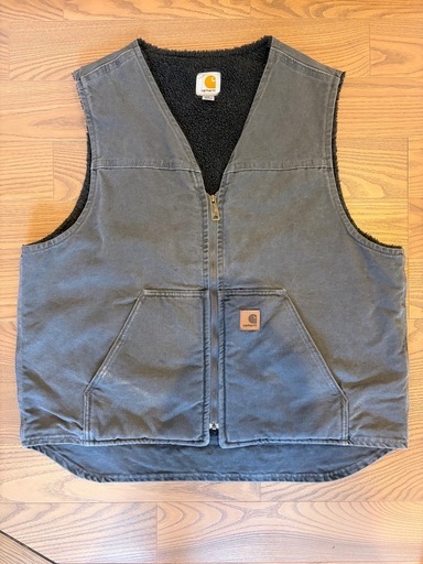 【希少カラーGVL】carhartt ベストXL