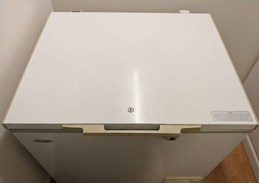 【札幌市内送料無料】冷凍ストッカー　ハイアール　JF -C216A 2005年製　216L 動作良好　鍵欠品　札幌　リサイクルれお