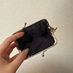 がま口ポーチの画像