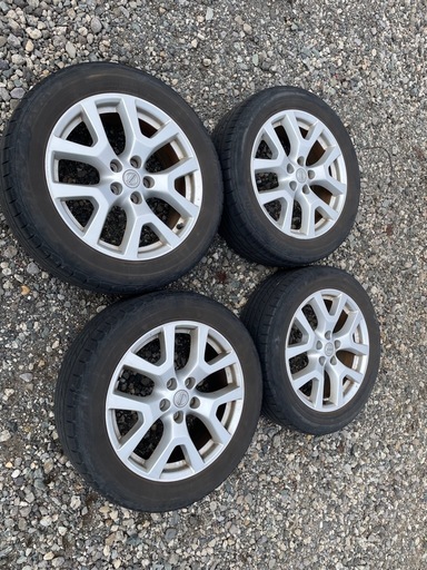 夏タイヤ　アルミホイール付き日産