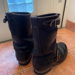 手渡し限定 REDWING エンジニアブーツ 71/2 黒の画像