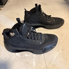 ナイキ エアジョーダン 34 NIKE AIR JORDAN XXXIV (34)BLACK CAT の画像
