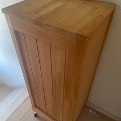 天然木多段チェストの画像