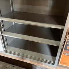 レトロ　昭和　事務棚　たな棚の画像