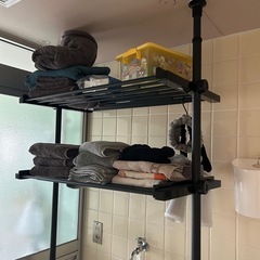 つっぱり洗濯機ラック ニトリの画像