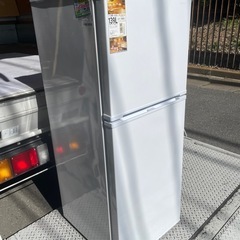 【高年式2024年製】アビテラックス ・ノンフロン冷凍冷蔵庫139 L・2ドア【AR-131】ホワイトの画像