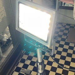 【RKG】特価！EARTH MAN/LED防雨型ワークライト 20Wスタンド式シングル/WLT-20LSAA/中古品の画像