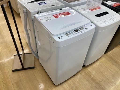 【トレファク イオンモール常滑店】全自動洗濯機 Hisence HW-K60J 2024年製をご紹介！