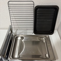 148.二口ガスコンロ　大阪ガス　LG2264TR ブラック　グリル付きの画像