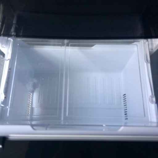 三菱電機3ドア冷凍冷蔵庫「MR-C37W-B」2013年製