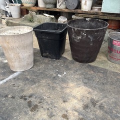 マーキュリーブリキバケツまとめ売りの画像