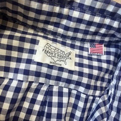 チェック　シャツ　長袖　Ｍサイズの画像