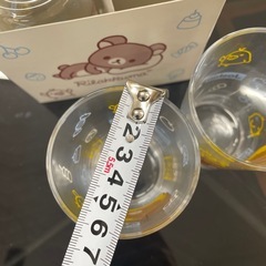 Joshin限定品りらっくまグラス4セットの画像