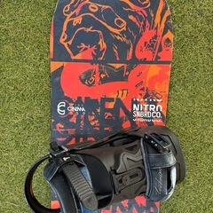 nitro ナイトロ　　シネマ159 ワイドダブルキャンバー　TECHNINEビンディング　の画像