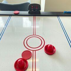 業務用 7ft エアーホッケー（コイン式）｜動作OK｜引き取り限定の画像