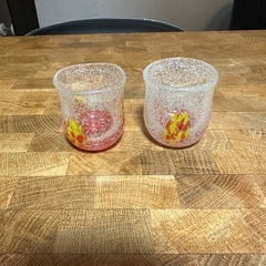琉球ガラス　おちょこセットの画像