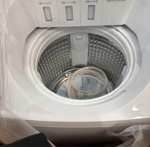 momoさん専用【引き取り限定】AQUA 縦型洗濯機 AQW-VP12A-W 2025年製 メーカー再生品 未使用品