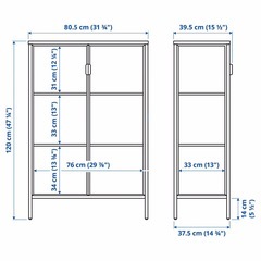 ガラスケース　IKEA  「ルードスタ」の画像