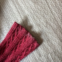 ※3/11迄出品※ ZARA 赤 ニットセット 9-12ヶ月の画像