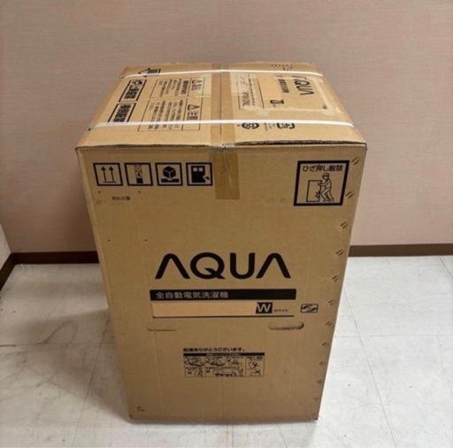 【引き取り限定】洗濯機 アクア AQUA AQW-S6R メーカー再生品 新古品