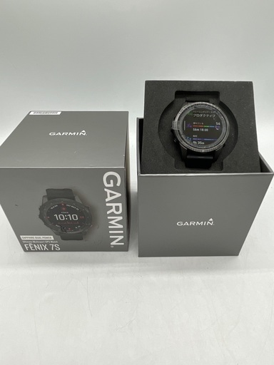 【トレファク足立扇店】GARMIN FENIX 7S Sapphire Dual Power 付属品完備 別売ﾊﾞﾝﾄﾞ付