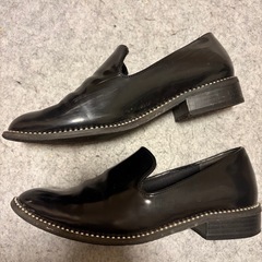 ※3/11迄出品※ RuiKe ブラックレザー ローファーの画像