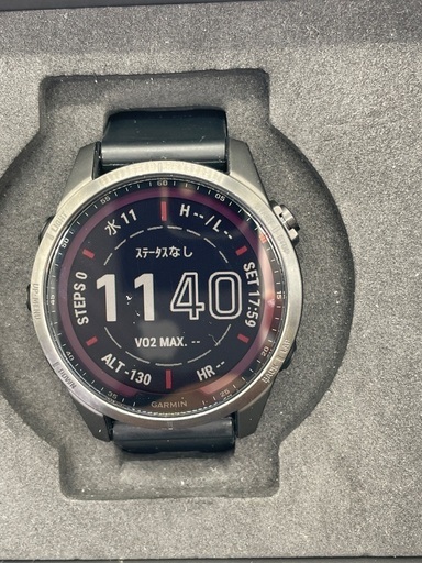 【トレファク足立扇店】GARMIN FENIX 7S Sapphire Dual Power 付属品完備 別売ﾊﾞﾝﾄﾞ付