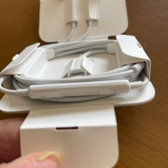 iPhoneイヤホン純正の画像