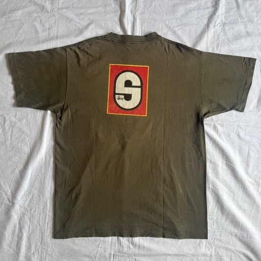 90s USA製 STUSSY GEAR 1995 シングルステッチ Tシャツ XL