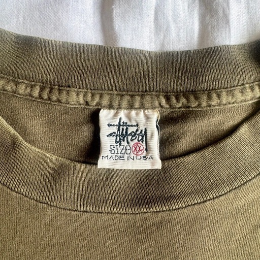 90s USA製 STUSSY GEAR 1995 シングルステッチ Tシャツ XL