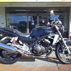 NO.5726　バリオス2（ＢＡＬＩＵＳ２）水冷４サイクル４気筒エンジン　スワローハンドル　ブラック　☆彡の画像