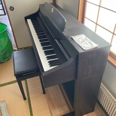 取引中！【美品】YAMAHA Clavinova CLP-330 電子ピアノ 椅子付き 動作OKの画像