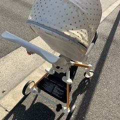 かわいい　ベビーカー　折りたたみ　未使用展示品の画像