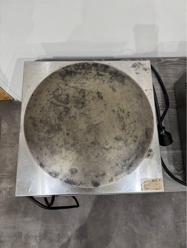 【2台セット/現地引取り】ニチワ NICHIWA電気クレープ焼器　200V