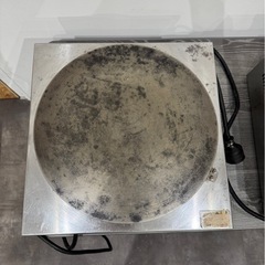 【2台セット/現地引取り】ニチワ NICHIWA電気クレープ焼器　200Vの画像