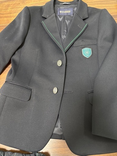 綾瀬小　制服ジャケット&ハーフパンツ2本　男子用