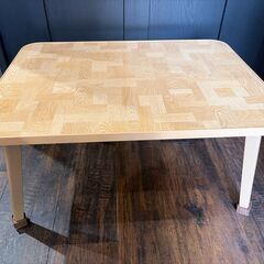 美品 折り畳み ローテーブル 幅60ｃｍの画像