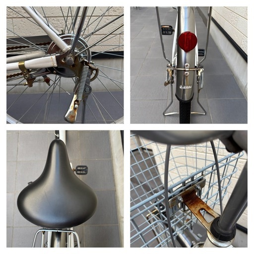 【受け渡し予定確定しています?‍♀️】自転車　ホワイト