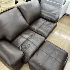 2人掛けソファー　ニトリ　オットマン付　Nステイツの画像