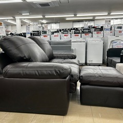 2人掛けソファー　ニトリ　オットマン付　Nステイツの画像