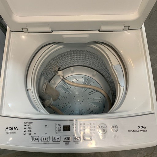 【ジモティー割】AQUA 2023年製　5.0kg 洗濯機（ID1912）