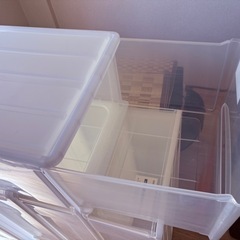 【無料】【2つ】衣装ケースLサイズ(押し入れケース)の画像