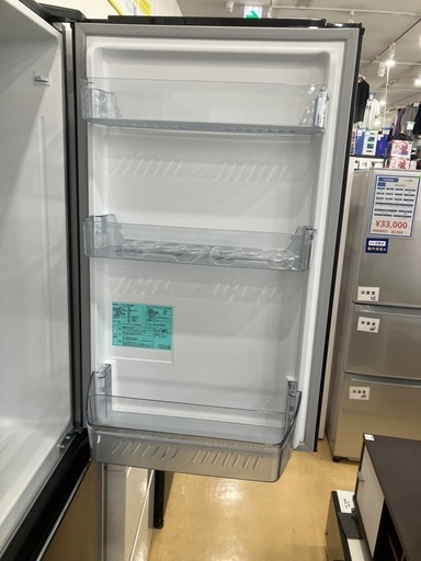 【一年間動作保証付き】Haier 2023年製　JR-CV34B 3ドア冷蔵庫　335L