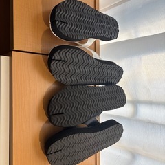 【ホワイト新品】AniAmi✳︎ビーチトングサンダル厚底✳︎2足setの画像