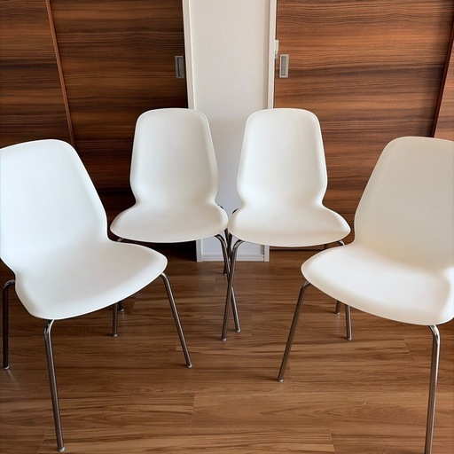 IKEA LIDAS 4脚セット